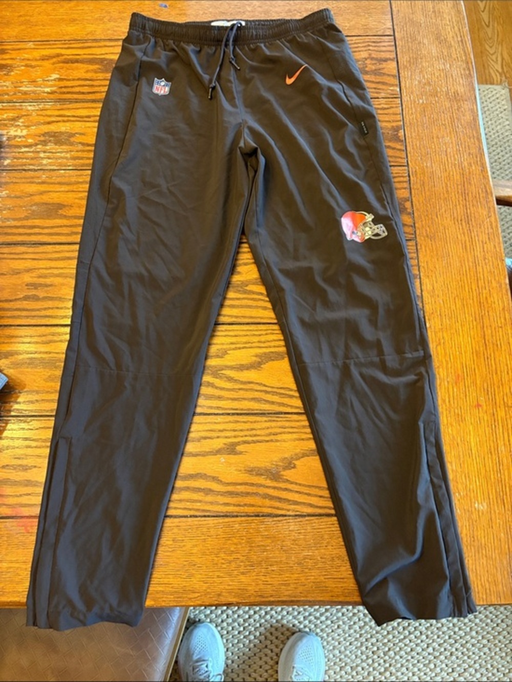 Nike Black Cleveland Browns Logo Track Pants